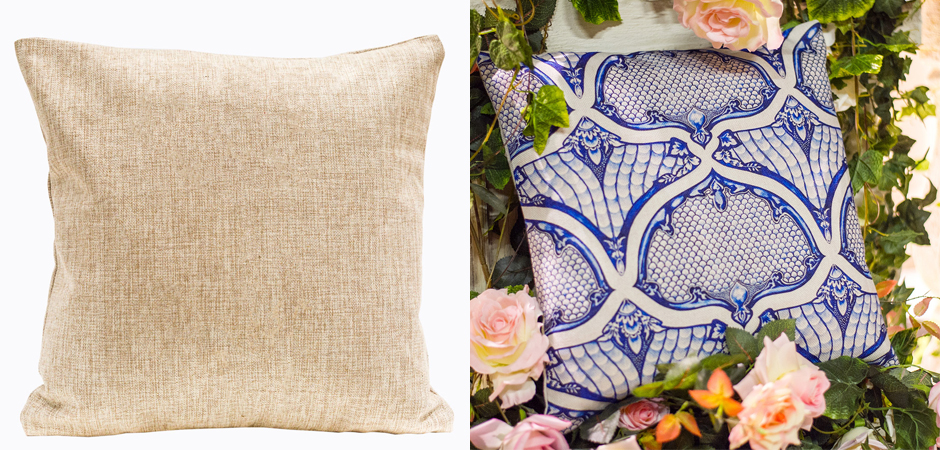 Декоративная подушка Blue Spades Pillow Декоративная подушка Blue Spades Pillow - Loft-Concept в Барнауле