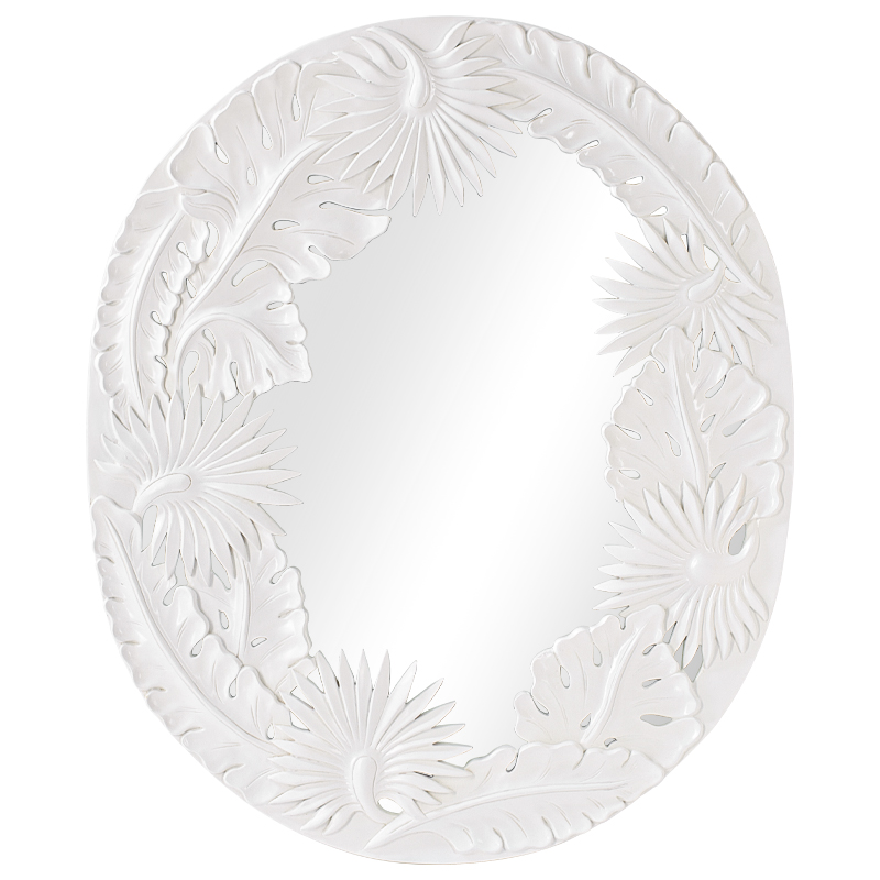 Зеркало Mirror White Jungle Белый Зеркало Mirror White Jungle Белый в Барнауле | Loft Concept