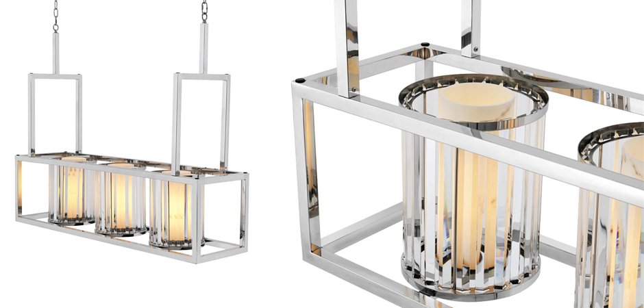 Люстра Chandelier Carducci Stainless Steel Люстра Chandelier Carducci Stainless Steel - Loft-Concept в Барнауле