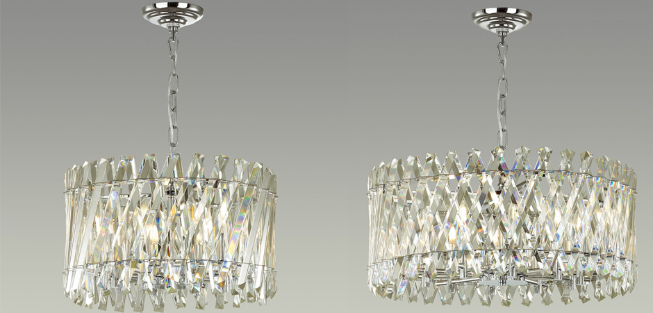 Люстра Crystal Crossed Stripes Люстра Crystal Crossed Stripes - Loft-Concept в Барнауле