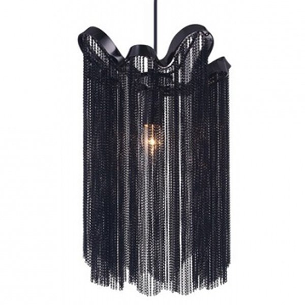 Подвесной светильник Atlantis Chain Black Черный Подвесной светильник Atlantis Chain Black Черный в Барнауле | Loft Concept