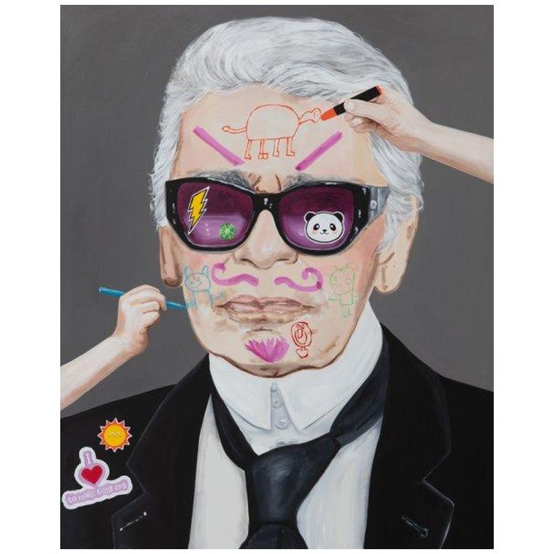 Картина Inner Child - Karl Lagerfeld Мульти Картина Inner Child - Karl Lagerfeld Мульти в Барнауле | Loft Concept