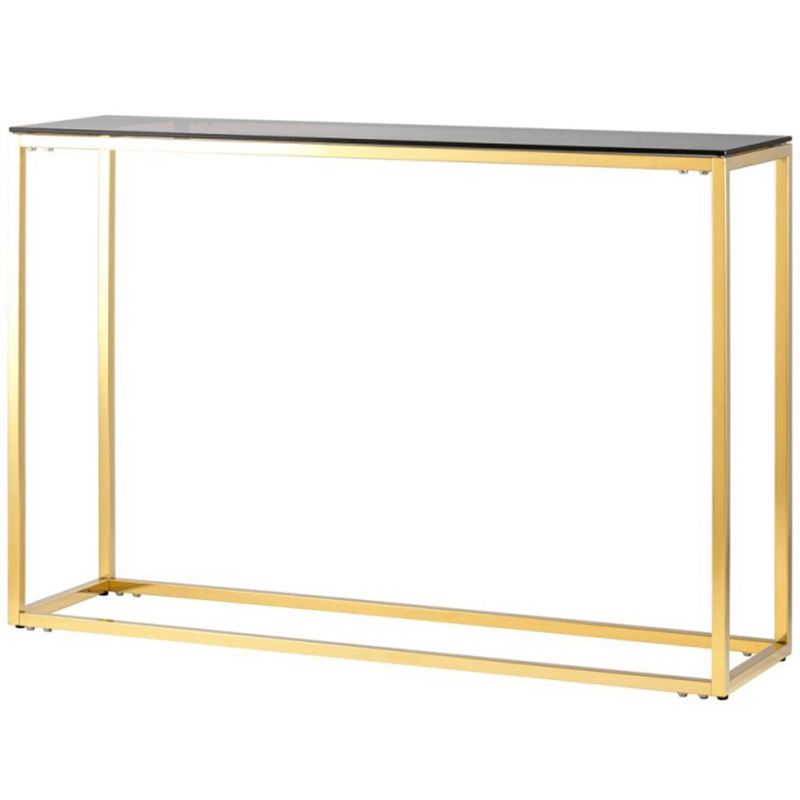 Консоль Cassiani Collection Gold Золотой Стекло Смок Консоль Cassiani Collection Gold Золотой Стекло Смок в Барнауле | Loft Concept