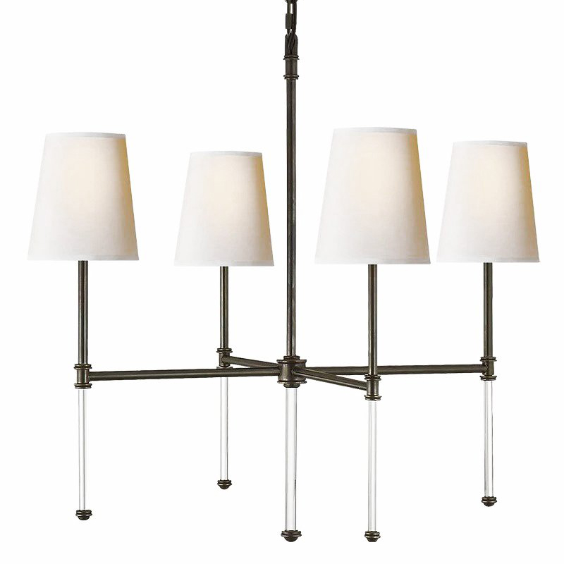 Люстра Nicoleta Black Chandelier Черный Белый Люстра Nicoleta Black Chandelier Черный Белый в Барнауле | Loft Concept