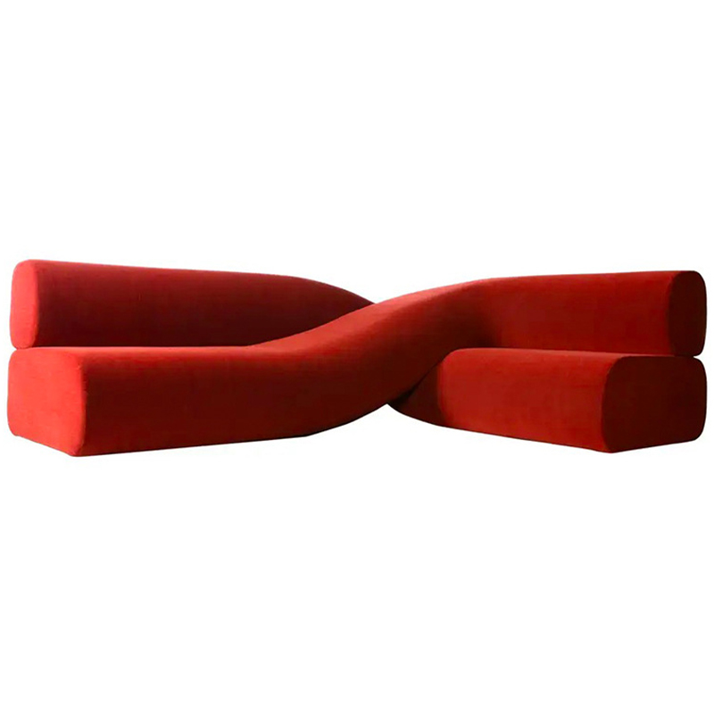 Дизайнерский Диван Landscape Sofa Красный Дизайнерский Диван Landscape Sofa Красный в Барнауле | Loft Concept