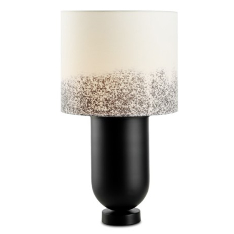 Настольная лампа Adeline Black Table Lamp Черный Белый Настольная лампа Adeline Black Table Lamp Черный Белый в Барнауле | Loft Concept