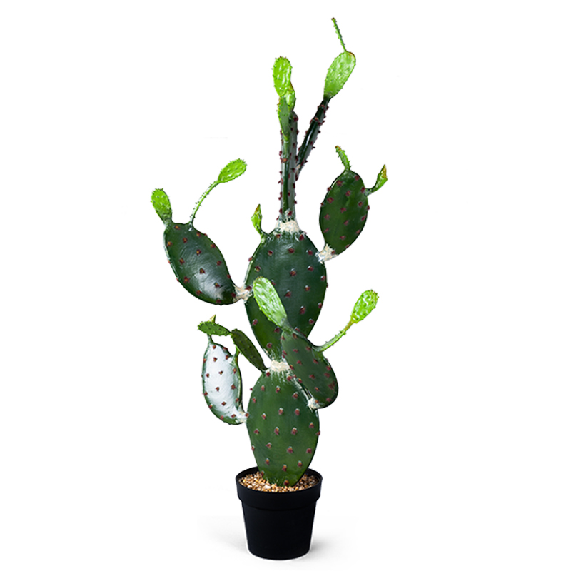 Декоративный искусственный цветок Opuntia Cactus Зеленый Декоративный искусственный цветок Opuntia Cactus Зеленый в Барнауле | Loft Concept