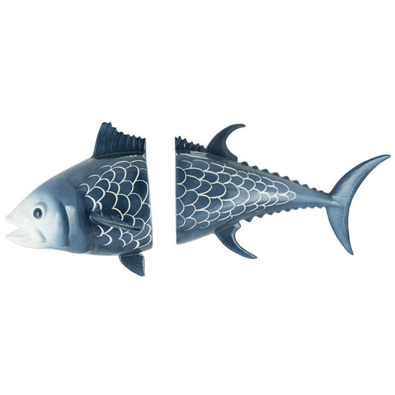Аксессуар на стену Tuna Bisc. Blue White Синий Белый Аксессуар на стену Tuna Bisc. Blue White Синий Белый в Барнауле | Loft Concept