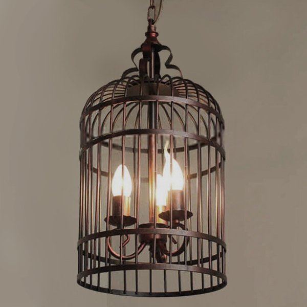 Люстра BIRDCAGE BROWN 26 Коричневый винтаж Люстра BIRDCAGE BROWN 26 Коричневый винтаж в Барнауле | Loft Concept