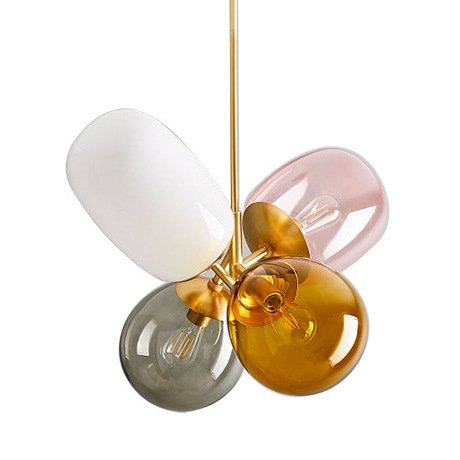 Люстра Candies Modern Balloon Glass Chandelier Золотой Мульти Люстра Candies Modern Balloon Glass Chandelier Золотой Мульти в Барнауле | Loft Concept