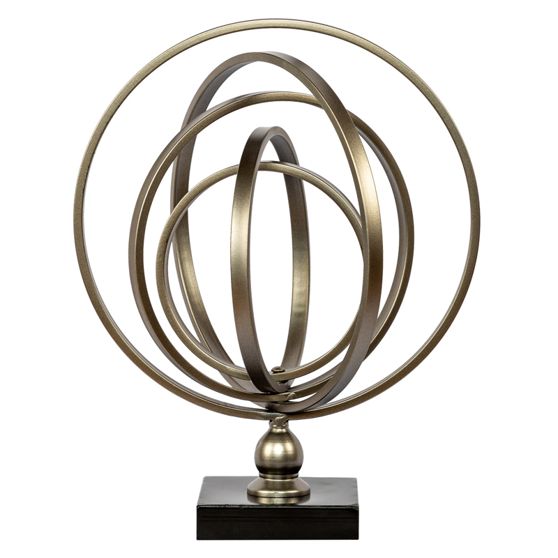 Статуэтка Sphere Sundial galaxy Черный Серебряный Статуэтка Sphere Sundial galaxy Черный Серебряный в Барнауле | Loft Concept