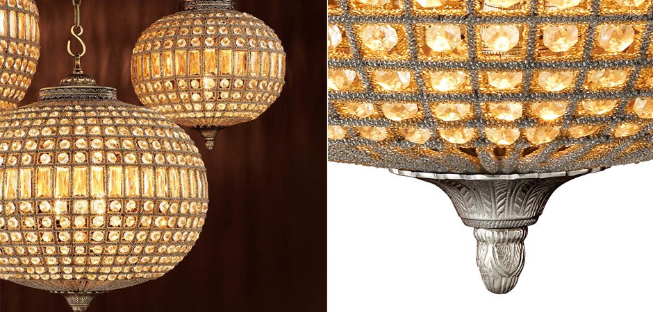 Люстра Chandelier Kasbah Oval M Nickel Люстра Chandelier Kasbah Oval M Nickel - Loft-Concept в Барнауле