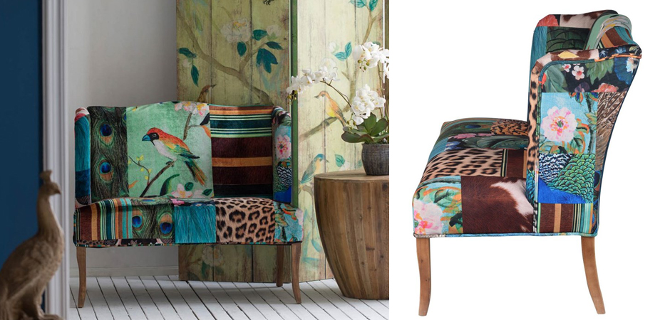 Диван Leopard spots & Bird - Loft-Concept в Барнауле