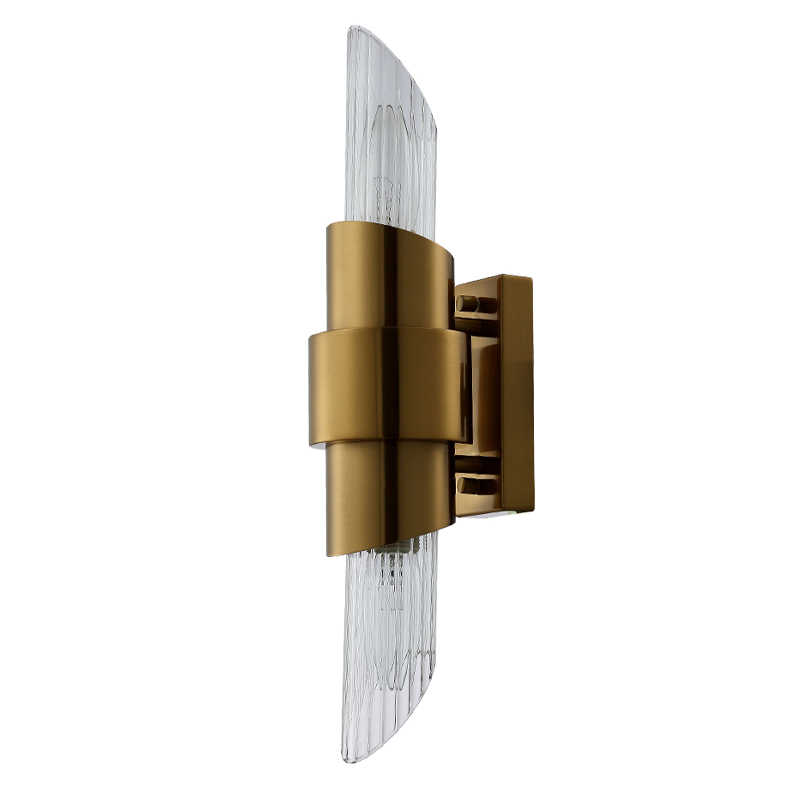 Бра с прозрачным плафоном цилиндрической формы Luxxu Modern Design Бронза Хром Прозрачное Стекло Бра с прозрачным плафоном цилиндрической формы Luxxu Modern Design Бронза Хром Прозрачное Стекло в Барнауле | Loft Concept