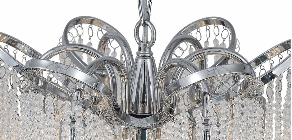 Люстра Crystal Rain chrome Люстра Crystal Rain chrome - Loft-Concept в Барнауле