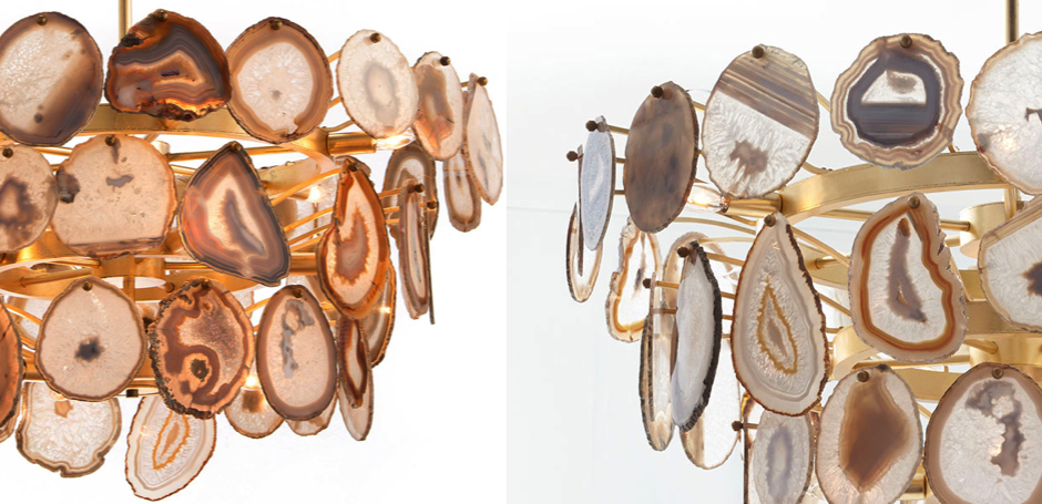 Люстра Agate Burst Chandelier 3 Round Люстра Agate Burst Chandelier 3 Round - Loft-Concept в Барнауле