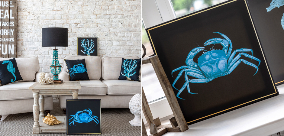 Постер Blue Crab Poster Постер Blue Crab Poster - Loft-Concept в Барнауле