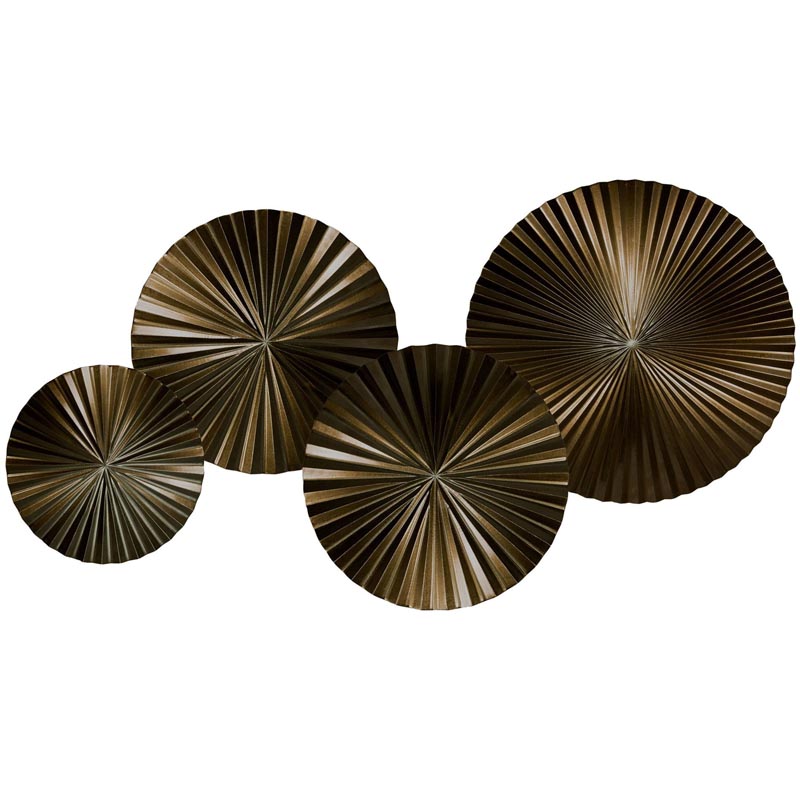Арт-объект Apollo Brown Wall Plaque Disc 4 Коричневый Арт-объект Apollo Brown Wall Plaque Disc 4 Коричневый в Барнауле | Loft Concept