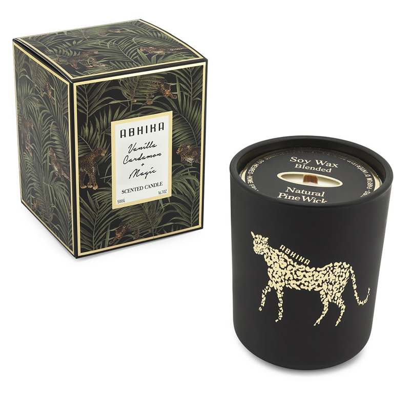 Свеча ароматизированная в стакане CANDLE ABHIKA WALKING SX Черный Свеча ароматизированная в стакане CANDLE ABHIKA WALKING SX Черный в Барнауле | Loft Concept