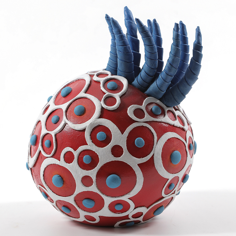 Статуэтка тропический фрукт Tropical Fruit Red Blue Reef Красный Синий Белый Мульти Статуэтка тропический фрукт Tropical Fruit Red Blue Reef Красный Синий Белый Мульти в Барнауле | Loft Concept