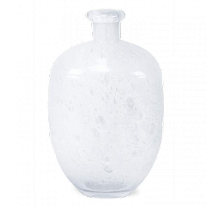 Ваза Air Bubbles Vase glass h36 Белый Ваза Air Bubbles Vase glass h36 Белый в Барнауле | Loft Concept