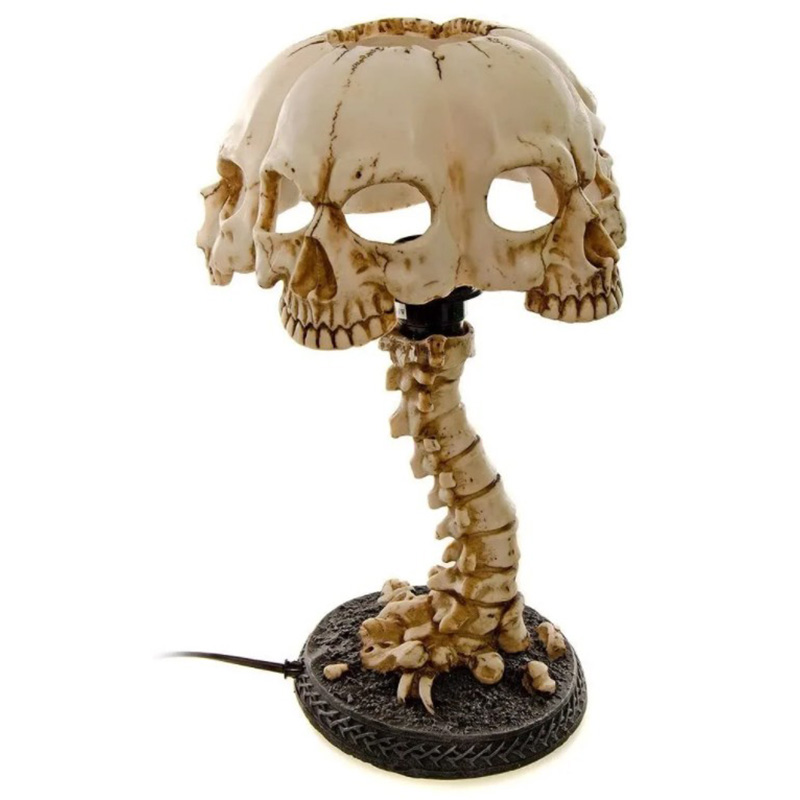 Настольная лампа Skull Бежевый Настольная лампа Skull Бежевый в Барнауле | Loft Concept