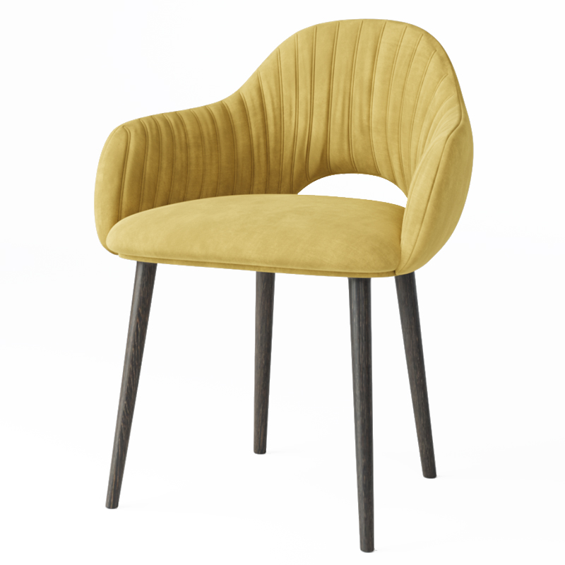 Стул California Yellow Желтый Коричневый Стул California Yellow Желтый Коричневый в Барнауле | Loft Concept