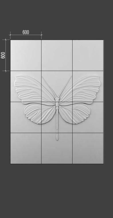 Барельеф BUTTERFLY Барельеф BUTTERFLY в Барнауле