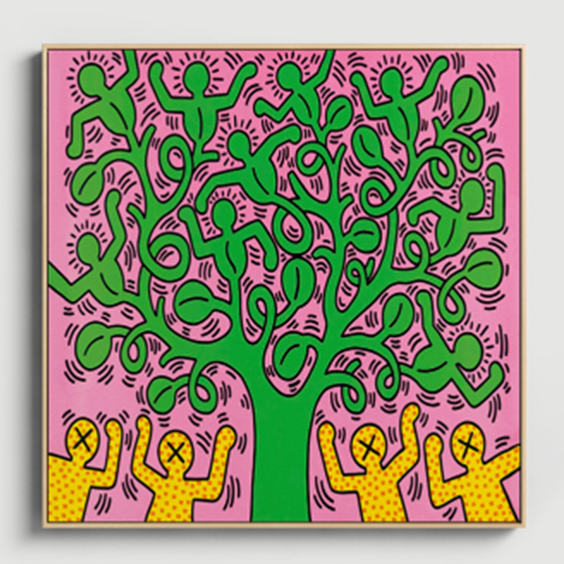 Постер Keith Haring 3 Мульти Постер Keith Haring 3 Мульти в Барнауле | Loft Concept