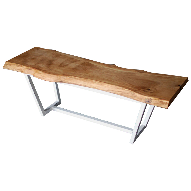 Кофейный стол Woodard Industrial Metal Rust Coffee Table Светлый дуб Белый Кофейный стол Woodard Industrial Metal Rust Coffee Table Светлый дуб Белый в Барнауле | Loft Concept