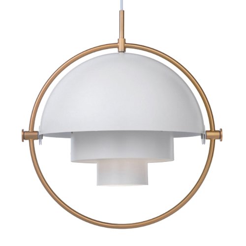 Люстра Louis Weisdorff Multi-lite Pendant White Латунь Белый Люстра Louis Weisdorff Multi-lite Pendant White Латунь Белый в Барнауле | Loft Concept