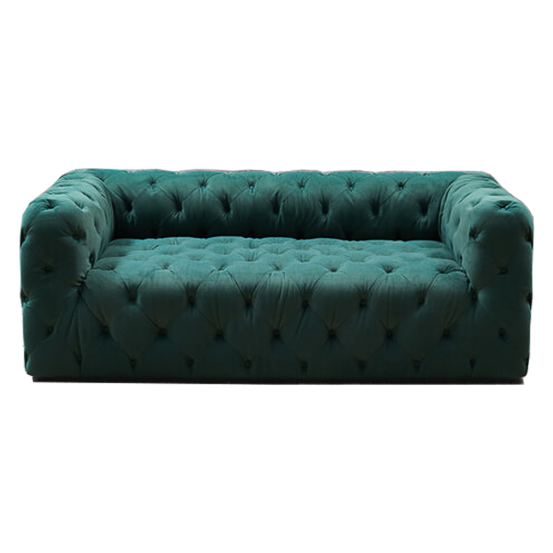 Диван Soho tufted green velor Изумрудный Диван Soho tufted green velor Изумрудный в Барнауле | Loft Concept