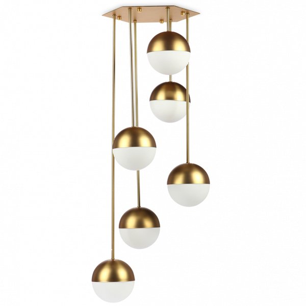 Светильник Italian Globe Cedar Moss Light 6 Латунь Античная полированная Светильник Italian Globe Cedar Moss Light 6 Латунь Античная полированная в Барнауле | Loft Concept