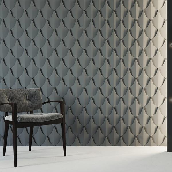 Гипсовая 3D Панель DRAGON SCALE - C Гипсовая 3D Панель DRAGON SCALE - C в Барнауле | Loft Concept