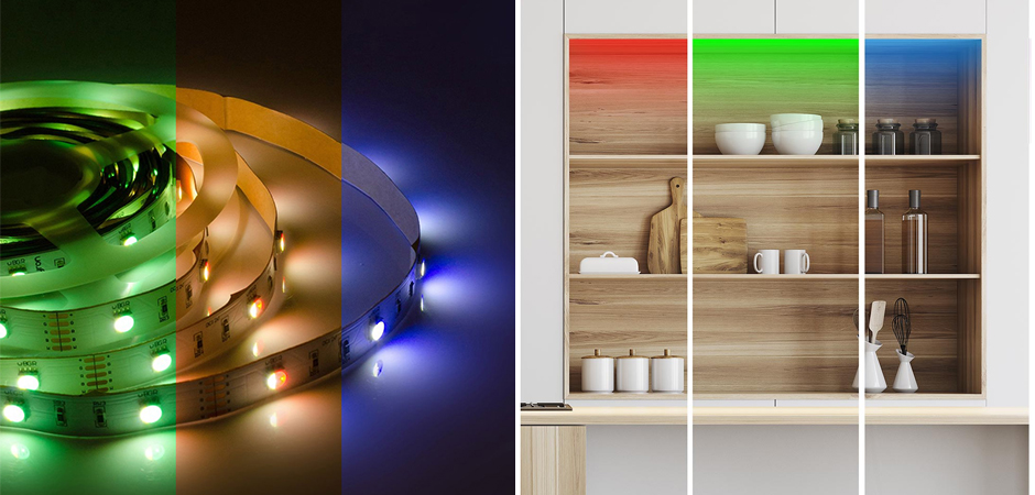 Светодиодная лента 7,2W/m 30Led/m 5050SMD разноцветная Светодиодная лента 7,2W/m 30Led/m 5050SMD разноцветная - Loft-Concept в Барнауле