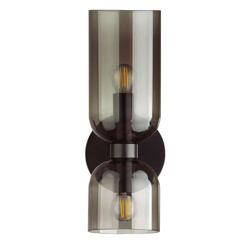 Бра Lightmaker Studio Edie Sconce smok Черный Стекло Смок Бра Lightmaker Studio Edie Sconce smok Черный Стекло Смок в Барнауле | Loft Concept