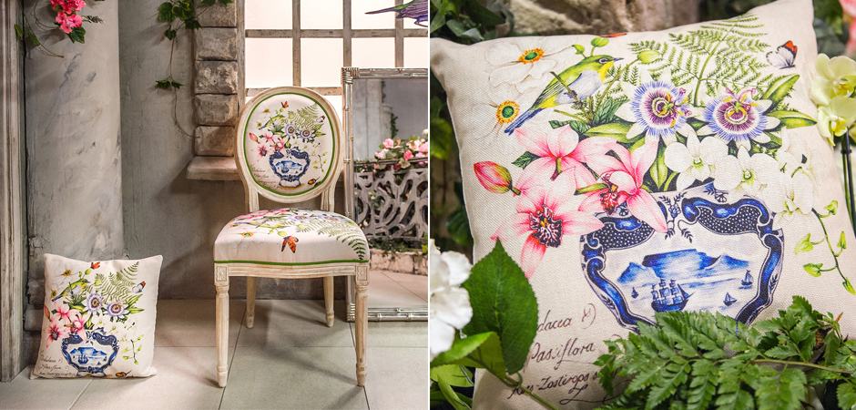 Декоративная подушка Exotic Bouquet Pillow Декоративная подушка Exotic Bouquet Pillow - Loft-Concept в Барнауле