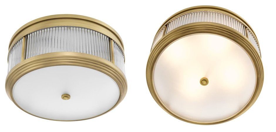 Потолочный светильник Ceiling Lamp Rousseau Antique brass Потолочный светильник Ceiling Lamp Rousseau Antique brass - Loft-Concept в Барнауле
