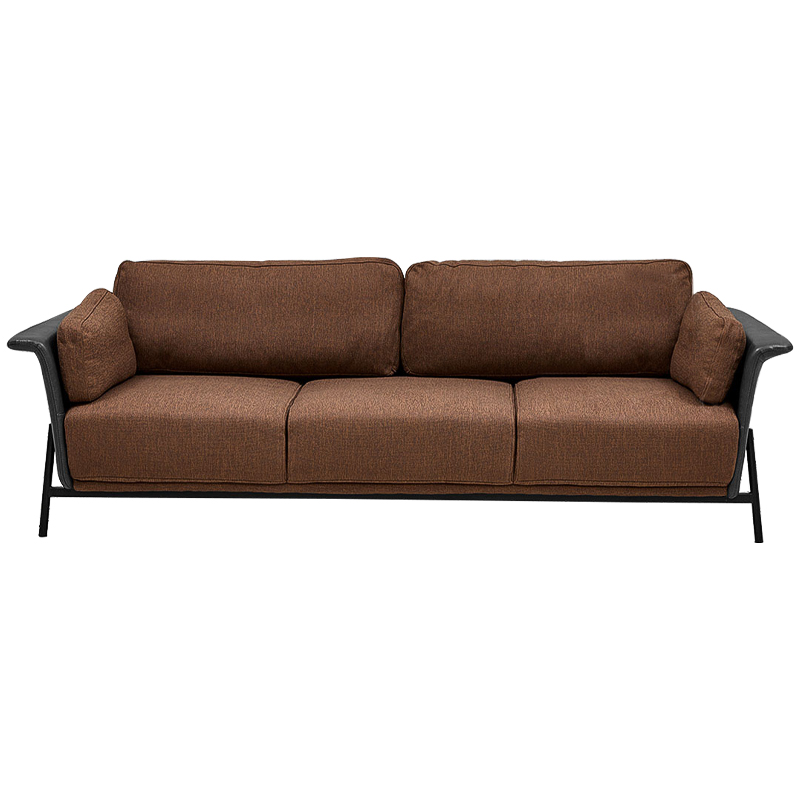 Диван Eanraig Sofa Коричневый Серый Черный Диван Eanraig Sofa Коричневый Серый Черный в Барнауле | Loft Concept