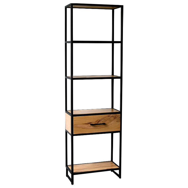 Стеллаж Elif Industrial Metal Rust Rack Коричневый Черный Стеллаж Elif Industrial Metal Rust Rack Коричневый Черный в Барнауле | Loft Concept