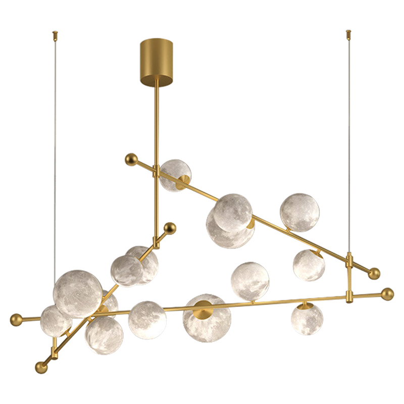 Светильник Tech Lighting Modern Rail Geometric Linear Suspension 15 Gold Белый Золотой Светильник Tech Lighting Modern Rail Geometric Linear Suspension 15 Gold Белый Золотой в Барнауле | Loft Concept