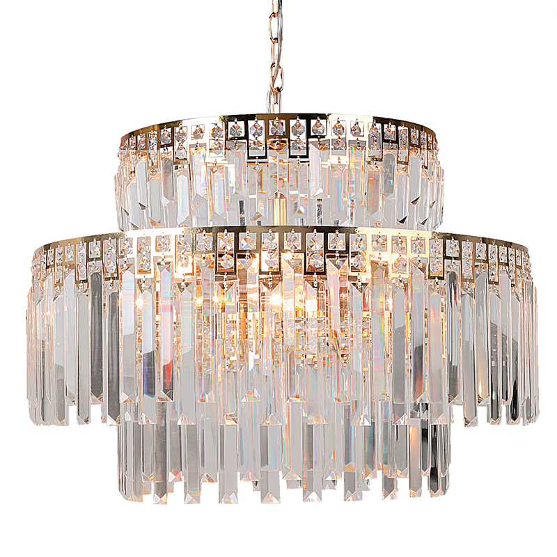 Люстра Mireil Chandelier 61 Глянцевое золото Прозрачный Люстра Mireil Chandelier 61 Глянцевое золото Прозрачный в Барнауле | Loft Concept
