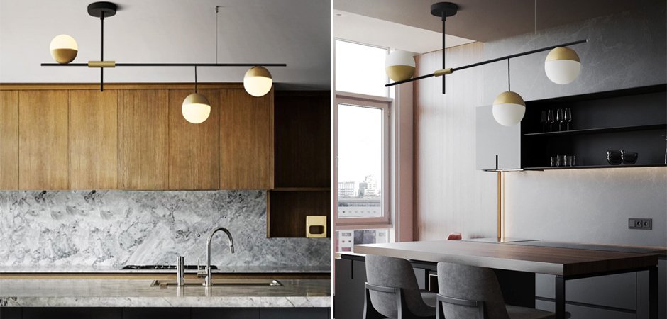 Люстра Balls white & brass 3 Люстра Balls white & brass 3 - Loft-Concept в Барнауле