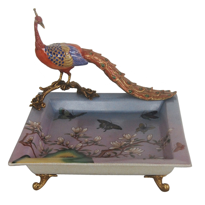 Блюдо Red Peacock Бронза Мульти Блюдо Red Peacock Бронза Мульти в Барнауле | Loft Concept