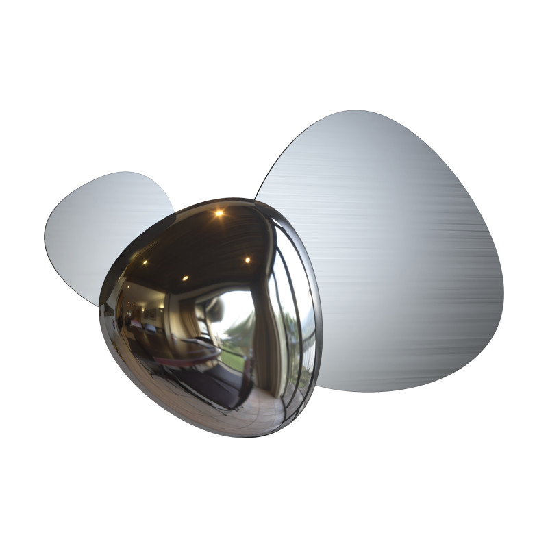 Бра Silver Matt & Gloss 1 Серебряный Бра Silver Matt & Gloss 1 Серебряный в Барнауле | Loft Concept