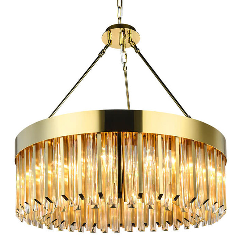 Люстра Zacaria Chandelier 80 Золотой Прозрачный (Transparent) Люстра Zacaria Chandelier 80 Золотой Прозрачный (Transparent) в Барнауле | Loft Concept