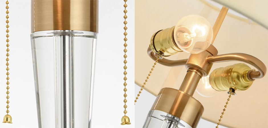 Настольная лампа Transparent Atlant Table lamp Настольная лампа Transparent Atlant Table lamp - Loft-Concept в Барнауле