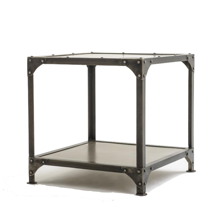 Кофейный стол Industrial Steampunk Nickel Side Table Кофейный стол Industrial Steampunk Nickel Side Table в Барнауле | Loft Concept