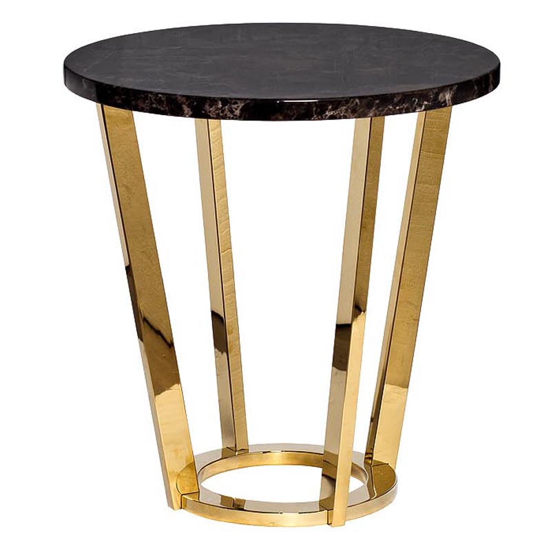 Приставной стол Serker Side Table Золотой Приставной стол Serker Side Table Золотой в Барнауле | Loft Concept