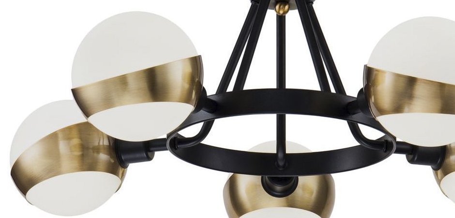 Люстра Hold Ball Brass Chandelier 5 Люстра Hold Ball Brass Chandelier 5 - Loft-Concept в Барнауле
